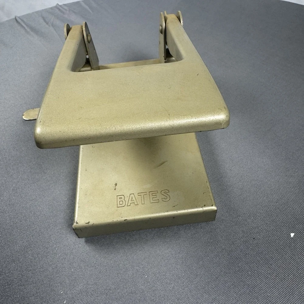 Vintage Bates Model 2 - Two Hole Punch
